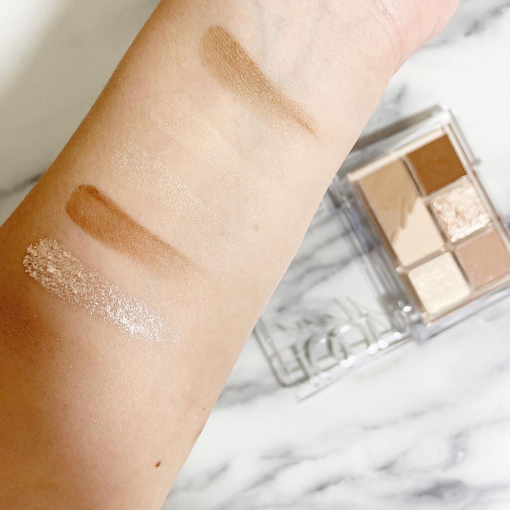 プロ アイパレット ミニ/CLIO/アイシャドウパレットを使ったクチコミ(4枚目)