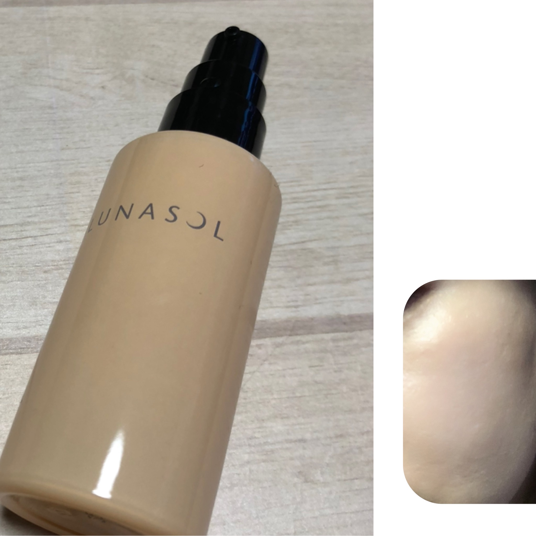 クラリティフロウリクイド/LUNASOL/リキッドファンデーションを使ったクチコミ（3枚目）