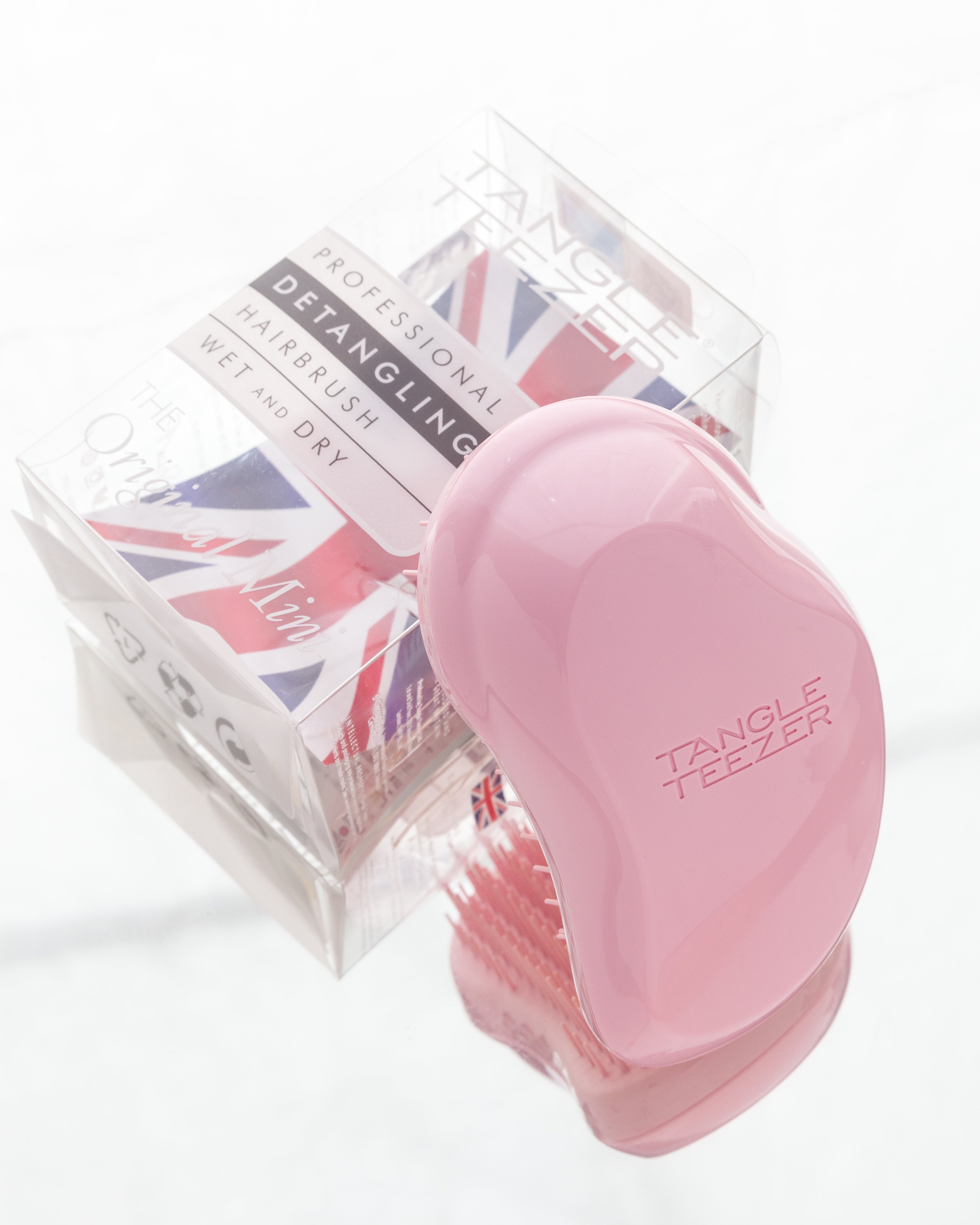 ザ・オリジナル ミニ ベビーピンク/TANGLE TEEZER/ヘアブラシを使ったクチコミ（1枚目）