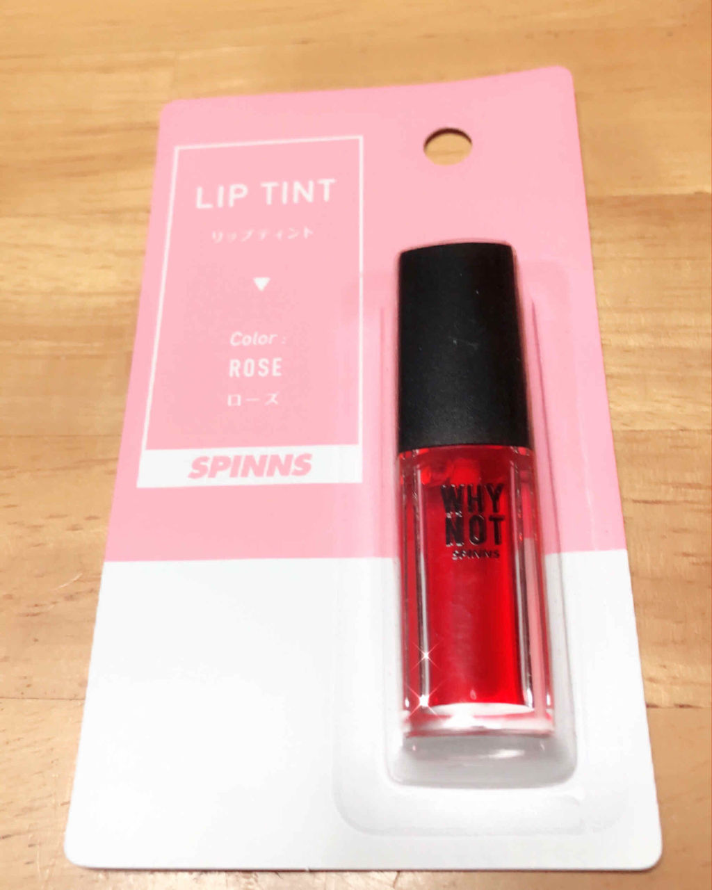 WHY NOT SPINNS リップティント/DAISO/リップティントを使ったクチコミ（1枚目）