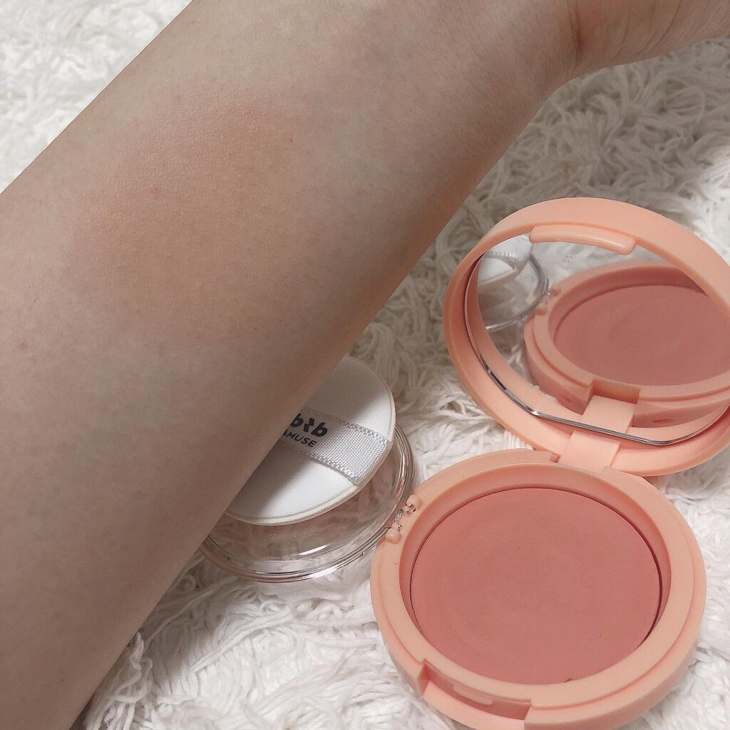 PUDDING CHEEK/PPIBIB by AMUSE/ジェル・クリームチークを使ったクチコミ(7枚目)