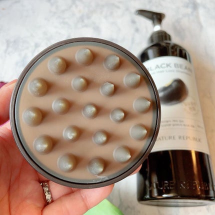 ブラックビーン ヘアシャンプー/ネイチャーリパブリック/市販シャンプーを使ったクチコミ(6枚目)