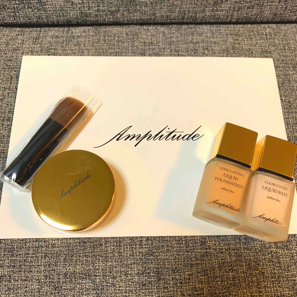 ベースメイクキット ホリデーリミテッド リキッド/Amplitude/メイクアップキットを使ったクチコミ（1枚目）