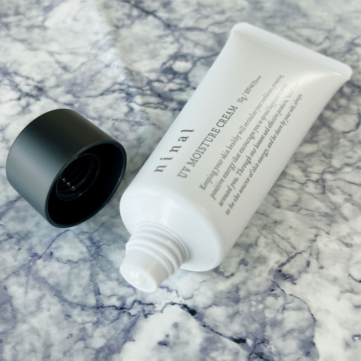 UVモイスチャークリーム n /ninal/日焼け止めクリームを使ったクチコミ（2枚目）