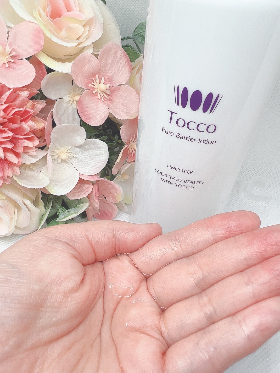 ピュアバリアローション/Tocco（トッコ）/ボディローションを使ったクチコミ（2枚目）