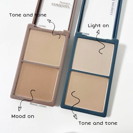 コントゥアパウダー/ETUDE/シェーディングを使ったクチコミ(2枚目)