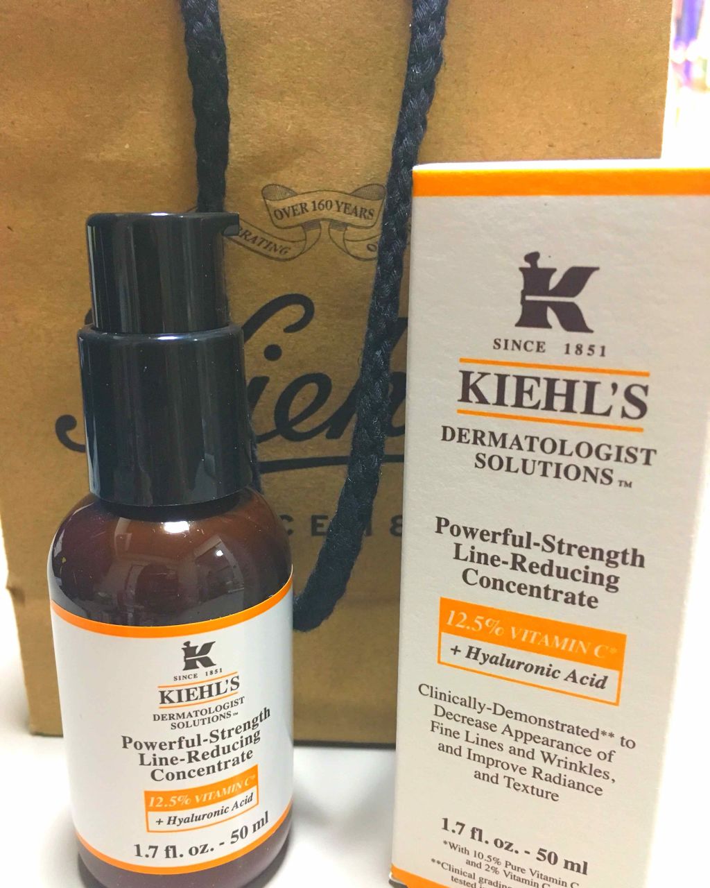 DS ライン コンセントレート 12.5 C/Kiehl's/美容液を使ったクチコミ(1枚目)