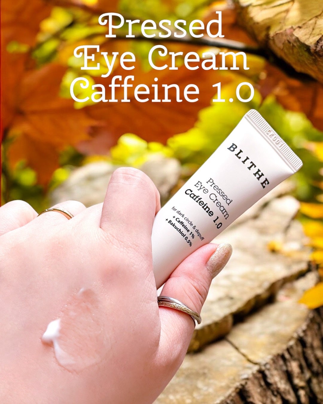 Pressed Eye Cream Caffeine 1.0 /BLITHE/アイケア・アイクリームを使ったクチコミ(3枚目)