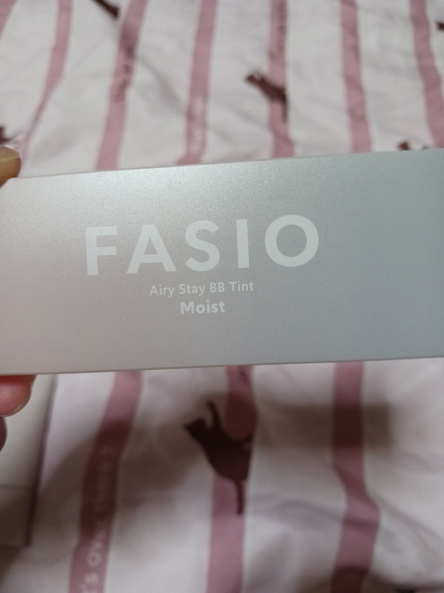 エアリーステイ BB ティント モイスト 01 ピンクベージュ/FASIO/BBクリームを使ったクチコミ（2枚目）