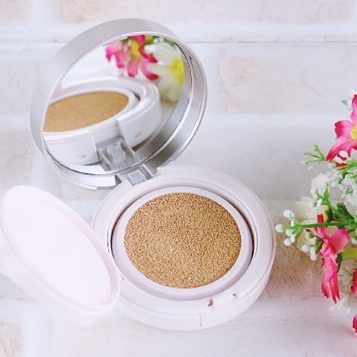 リンクルホワイトクッションファンデーション/コラリッチ/クッションファンデーションを使ったクチコミ(2枚目)