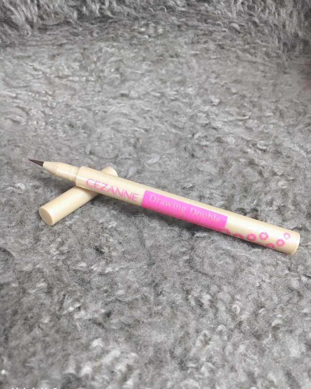 描くふたえアイライナー/CEZANNE/リキッドアイライナーを使ったクチコミ(3枚目)