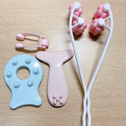 顔やせロールマッサージャー/DAISO/その他スキンケアグッズを使ったクチコミ(1枚目)