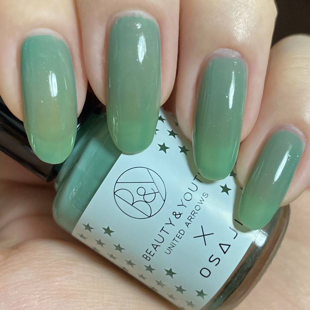 オサジ アップリフト ネイルカラー/OSAJI/マニキュアを使ったクチコミ（2枚目）