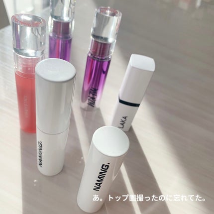 ウォータリーシアー リップスティック/Laka/口紅を使ったクチコミ(4枚目)