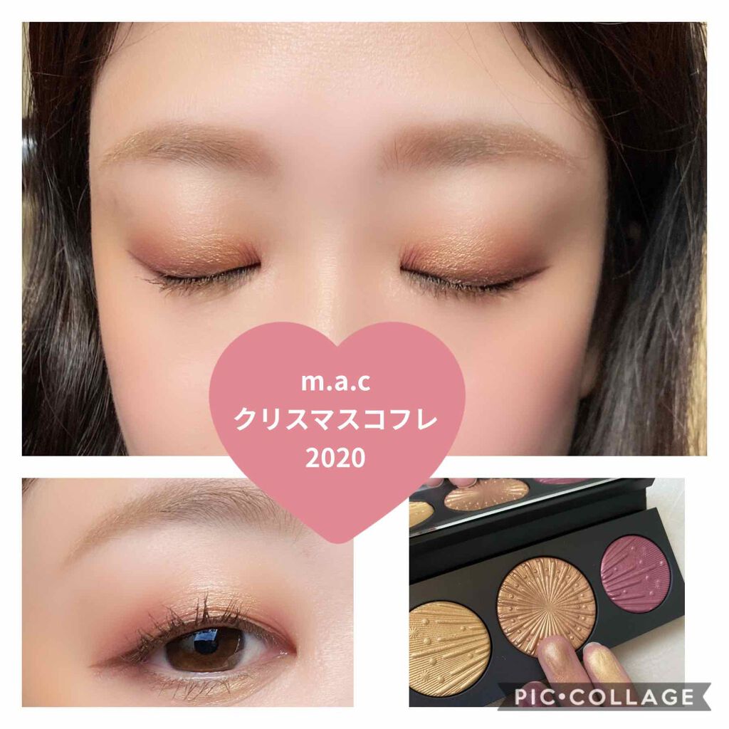 フラッシング アイス エクストラ ディメンション スキンフィニッシュ トリオ ミディアム ディープ/M・A・C/パウダーハイライトを使ったクチコミ(1枚目)