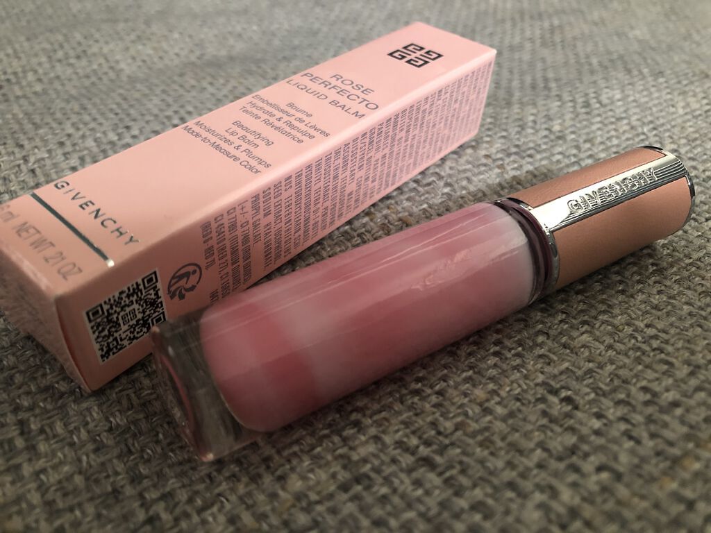 ローズ・パーフェクト・リキッド/GIVENCHY/口紅を使ったクチコミ（1枚目）