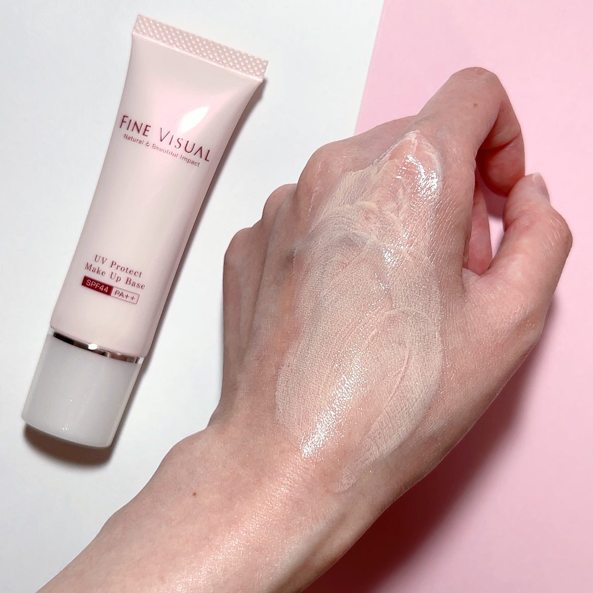 UV プロテクト メイクアップベースa/FINE VISUAL/化粧下地を使ったクチコミ（3枚目）