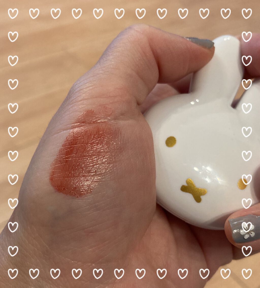 miffy リップ＆チーク/ミッフィー メイクアップシリーズ/ジェル・クリームチークを使ったクチコミ（2枚目）