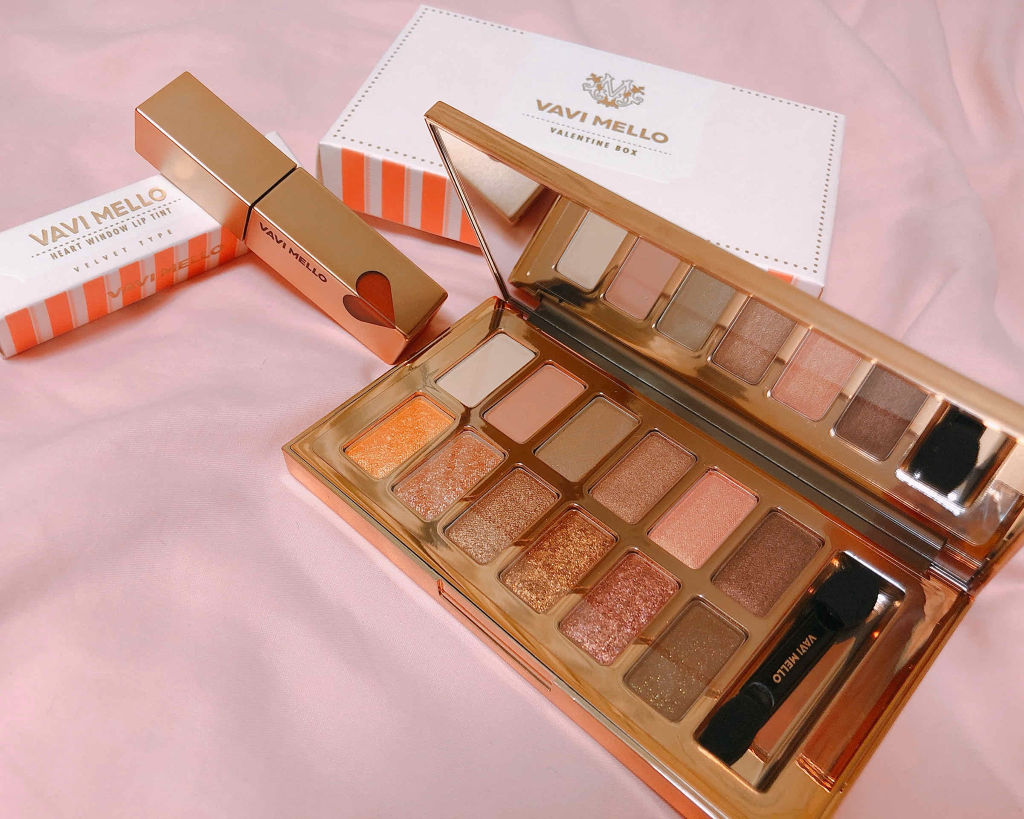 バレンタインボックス/VAVI MELLO/アイシャドウパレットを使ったクチコミ（1枚目）