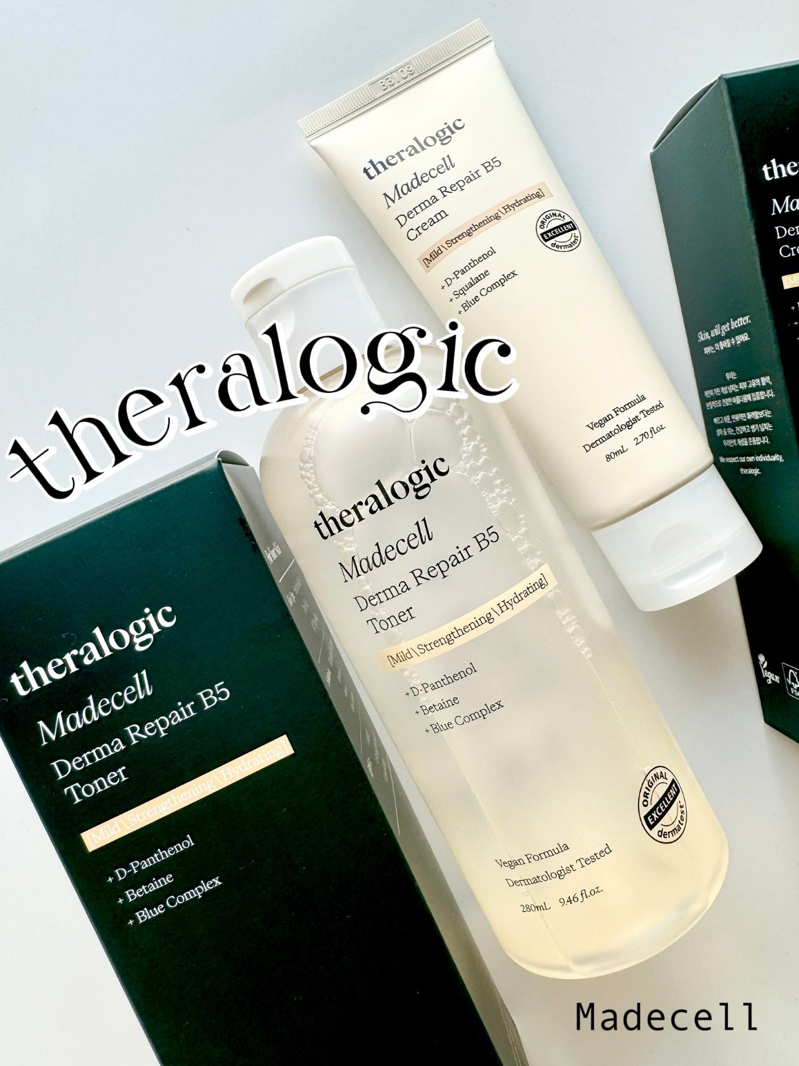 マデセルダーマリペア B5 トナー/theralogic/化粧水を使ったクチコミ(1枚目)