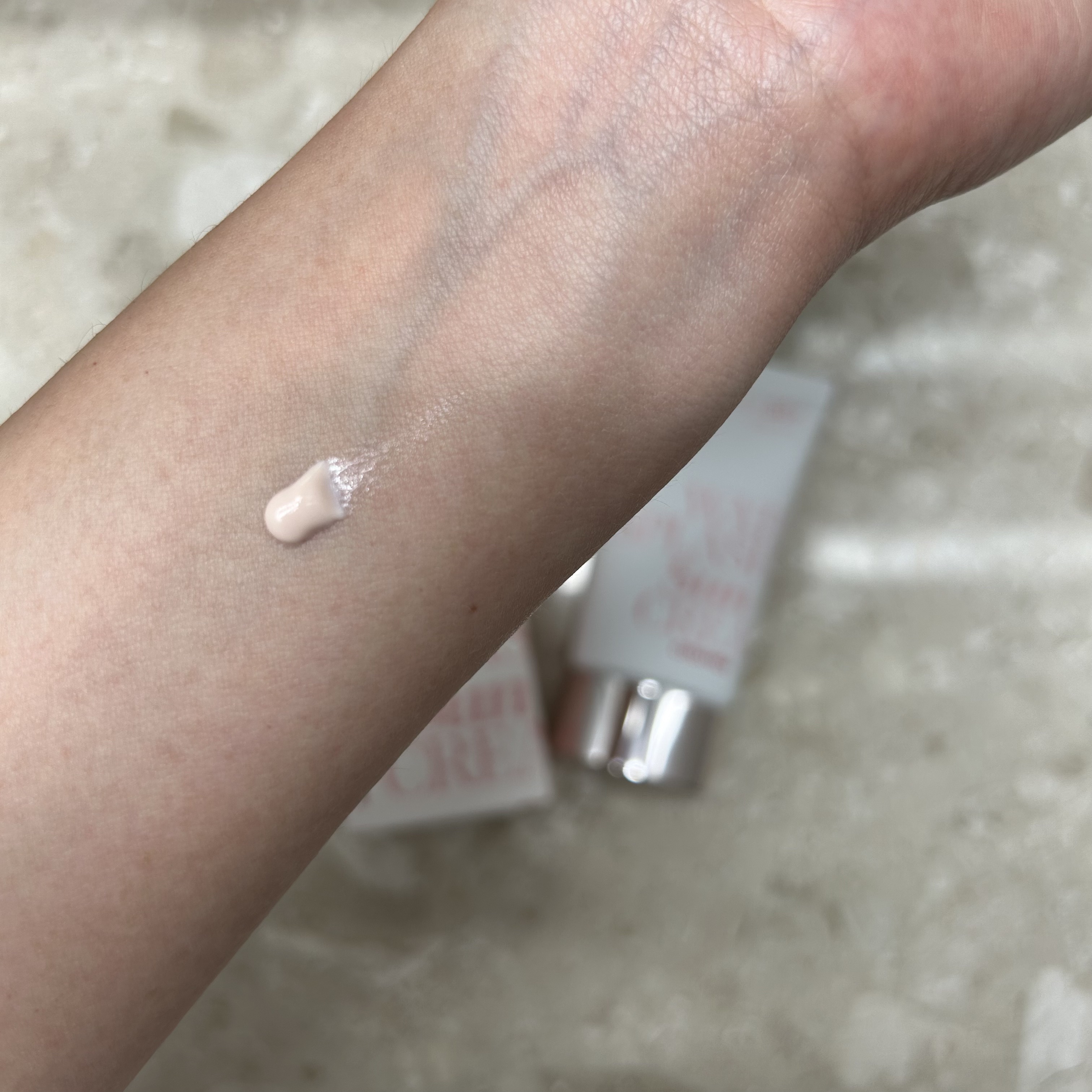 ウォータースプラッシュサンクリーム セラミド/espoir/日焼け止めクリームを使ったクチコミ（2枚目）