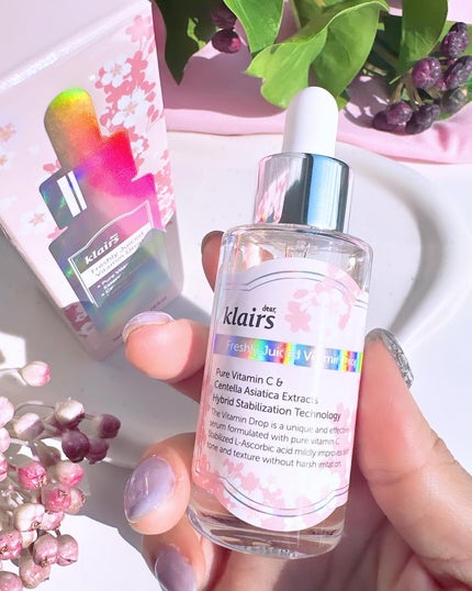 フレッシュリージュースドビタミンドロップ(35ml)/Klairs/美容液を使ったクチコミ(4枚目)