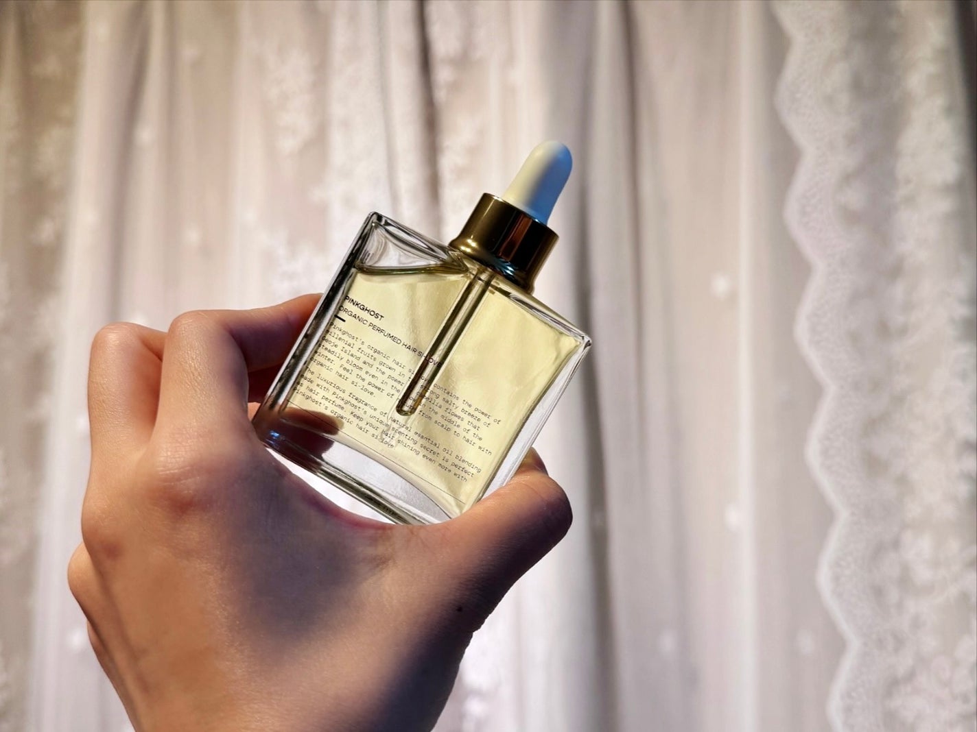 Non/フォロバ100 on LIPS 「@pinkghost_officialのヘアオイルで、髪に自然..」(1枚目)