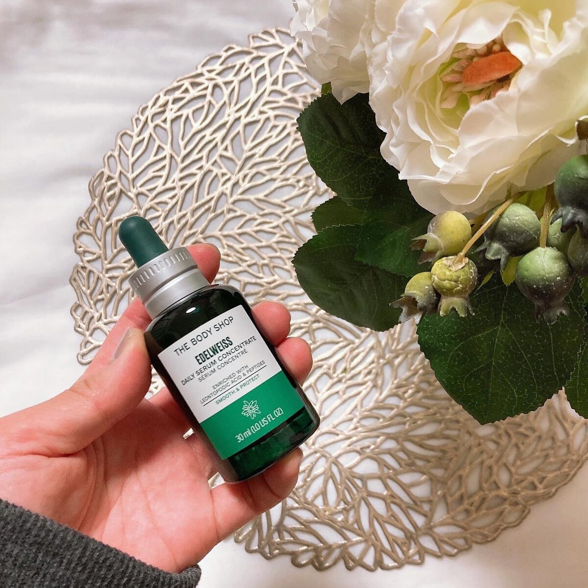 EDW コンセントレート セラム/THE BODY SHOP/美容液を使ったクチコミ(1枚目)