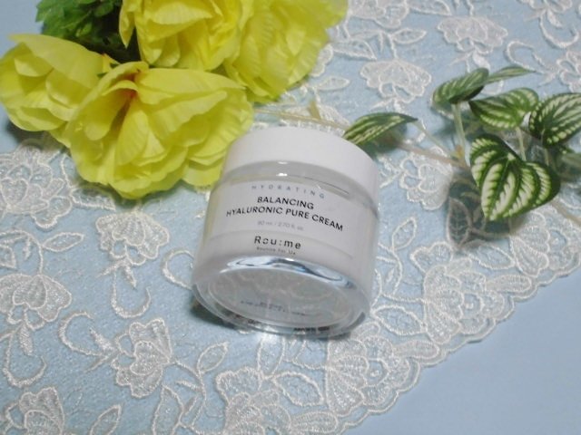 バランシング ヒアルロニック ピュア クリーム/Roume/フェイスクリームを使ったクチコミ（1枚目）