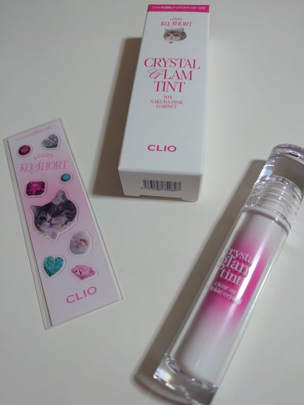 クリスタル グラム ティント/CLIO/リップティントを使ったクチコミ(1枚目)
