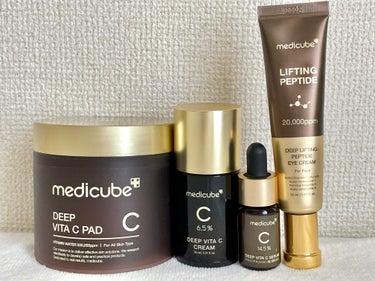 ディープビタCパッド/MEDICUBE/拭き取り化粧水を使ったクチコミ（3枚目）