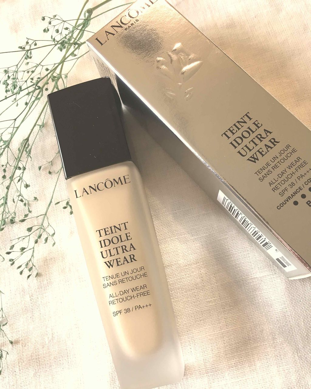 タンイドル ウルトラ ウェア リキッド/LANCOME/リキッドファンデーションを使ったクチコミ(1枚目)