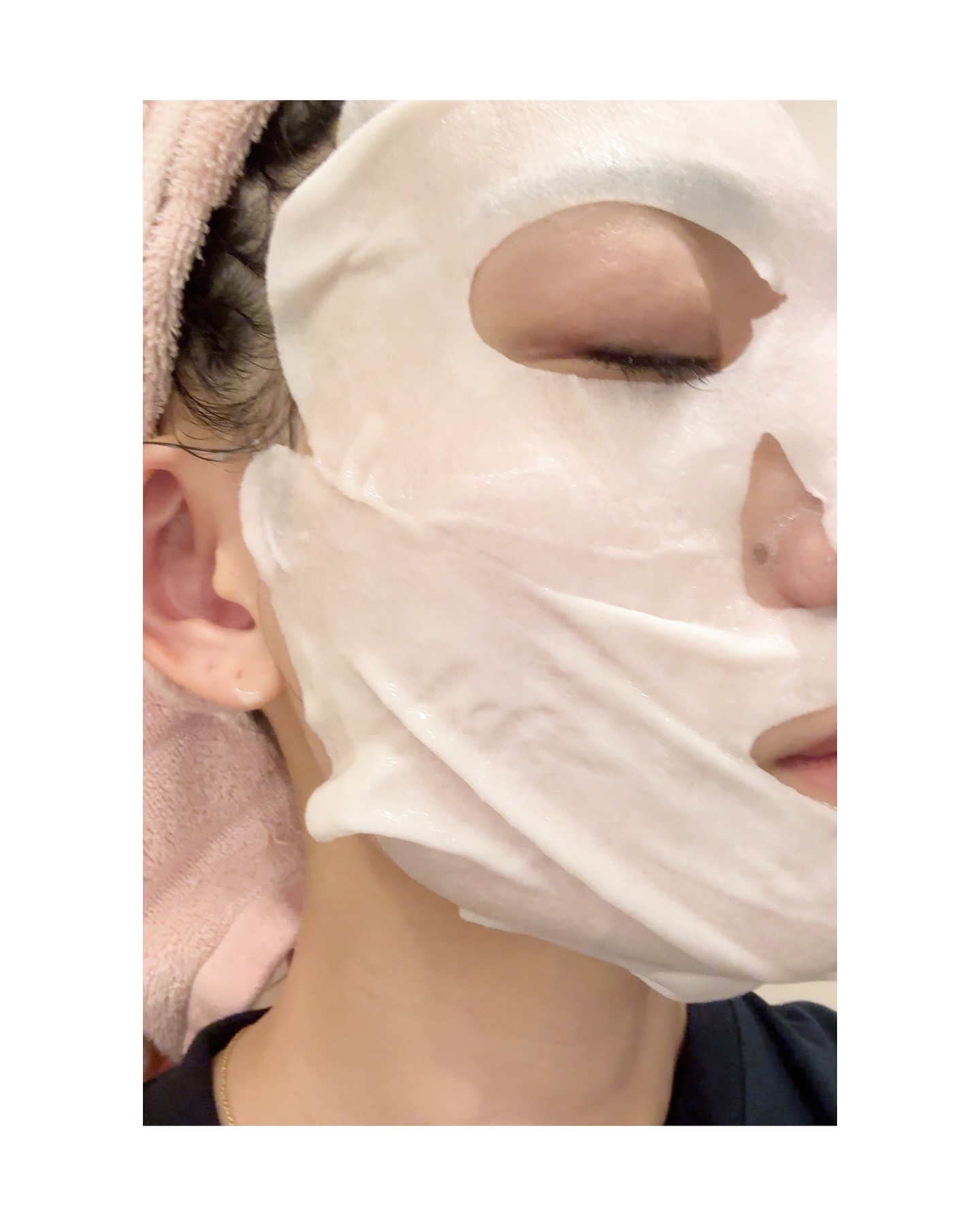 ホワイトトリュフナリシングトリートメントマスク/ダルバ/シートマスク・パックを使ったクチコミ（3枚目）