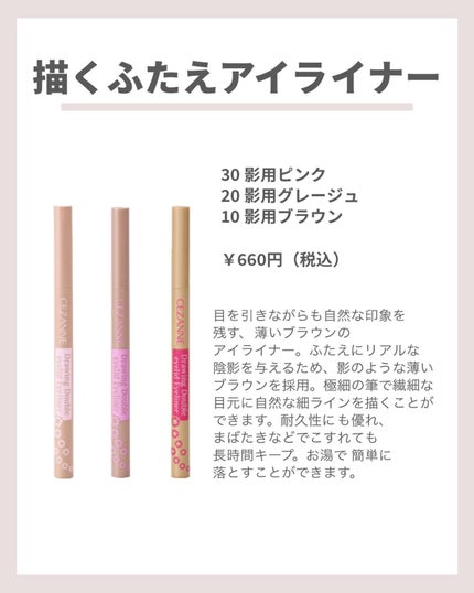 超細芯アイブロウ/CEZANNE/アイブロウペンシルを使ったクチコミ(4枚目)