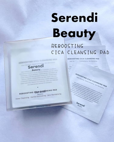 SERENDI BEAUTY REBOOSTING CICA CLEANSING PADのクチコミ「Serendi Beauty 
＊REBOOSTING CICA CLEANSING PAD＊.....」（1枚目）