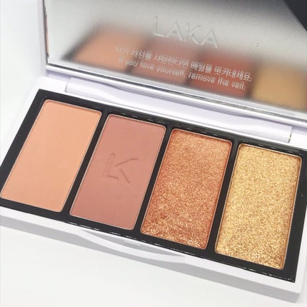 ジャストアイパレット/Laka/アイシャドウパレットを使ったクチコミ(2枚目)