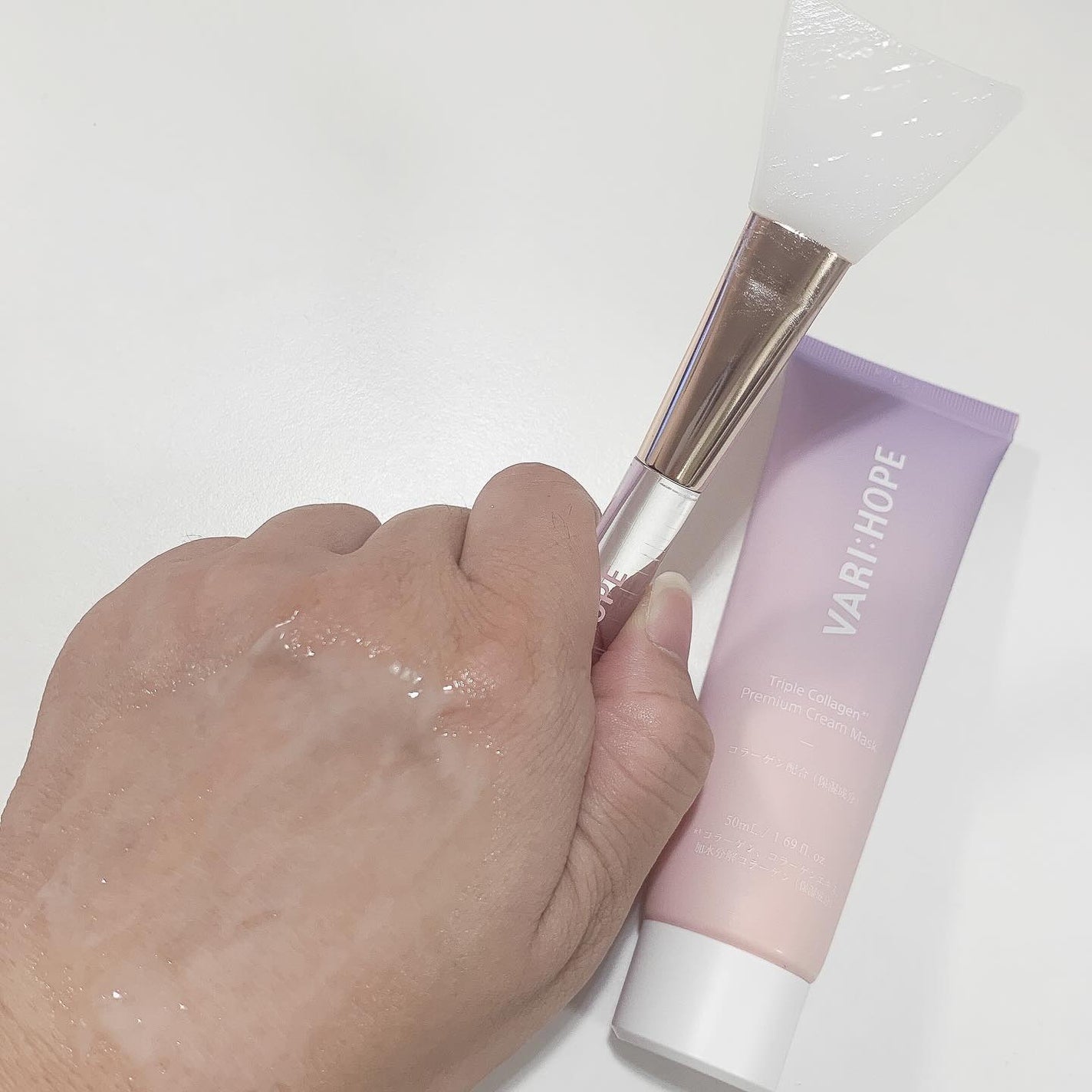 トリプルコラーゲンプレミアム美容液/VARI:HOPE/美容液を使ったクチコミ(5枚目)