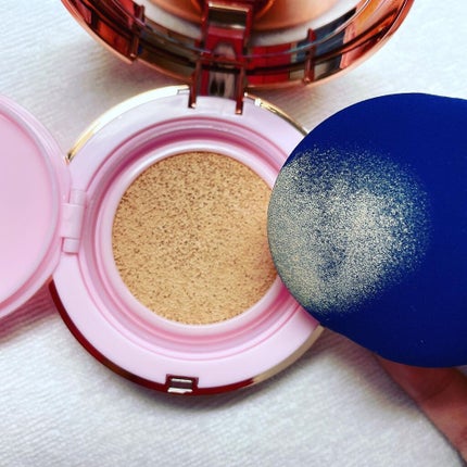 ピンクティーツリーカバークッション/APLIN/クッションファンデーションを使ったクチコミ(5枚目)