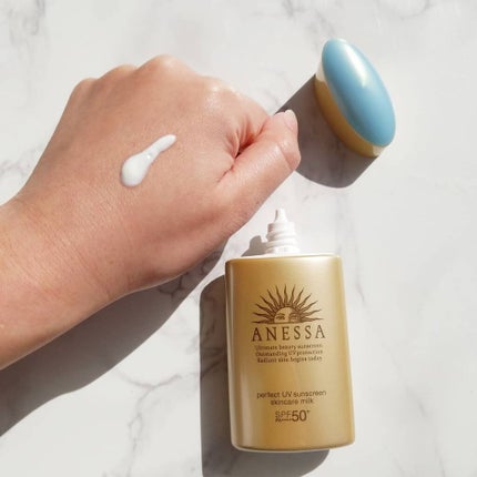 パーフェクトUV スキンケアミルク a/アネッサ/日焼け止め・UVケアを使ったクチコミ(2枚目)