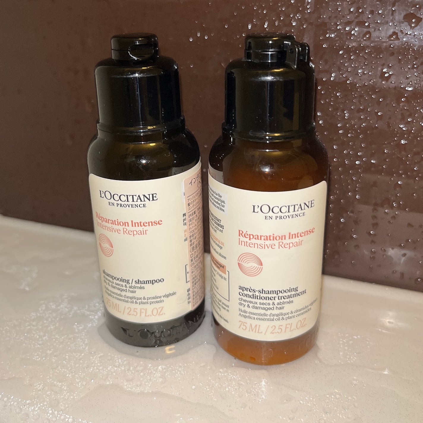 インテンシヴリペア シャンプー/コンディショナー/L'OCCITANE/市販シャンプーを使ったクチコミ(1枚目)