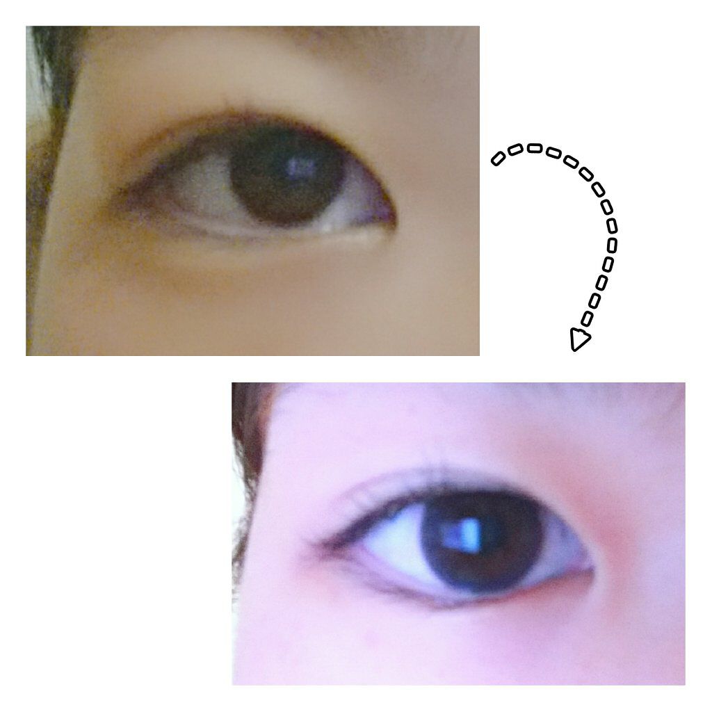 デコラティブアイズ ヴェール Cassis Sherbet/Decorative Eyes/カラーコンタクトレンズを使ったクチコミ（3枚目）