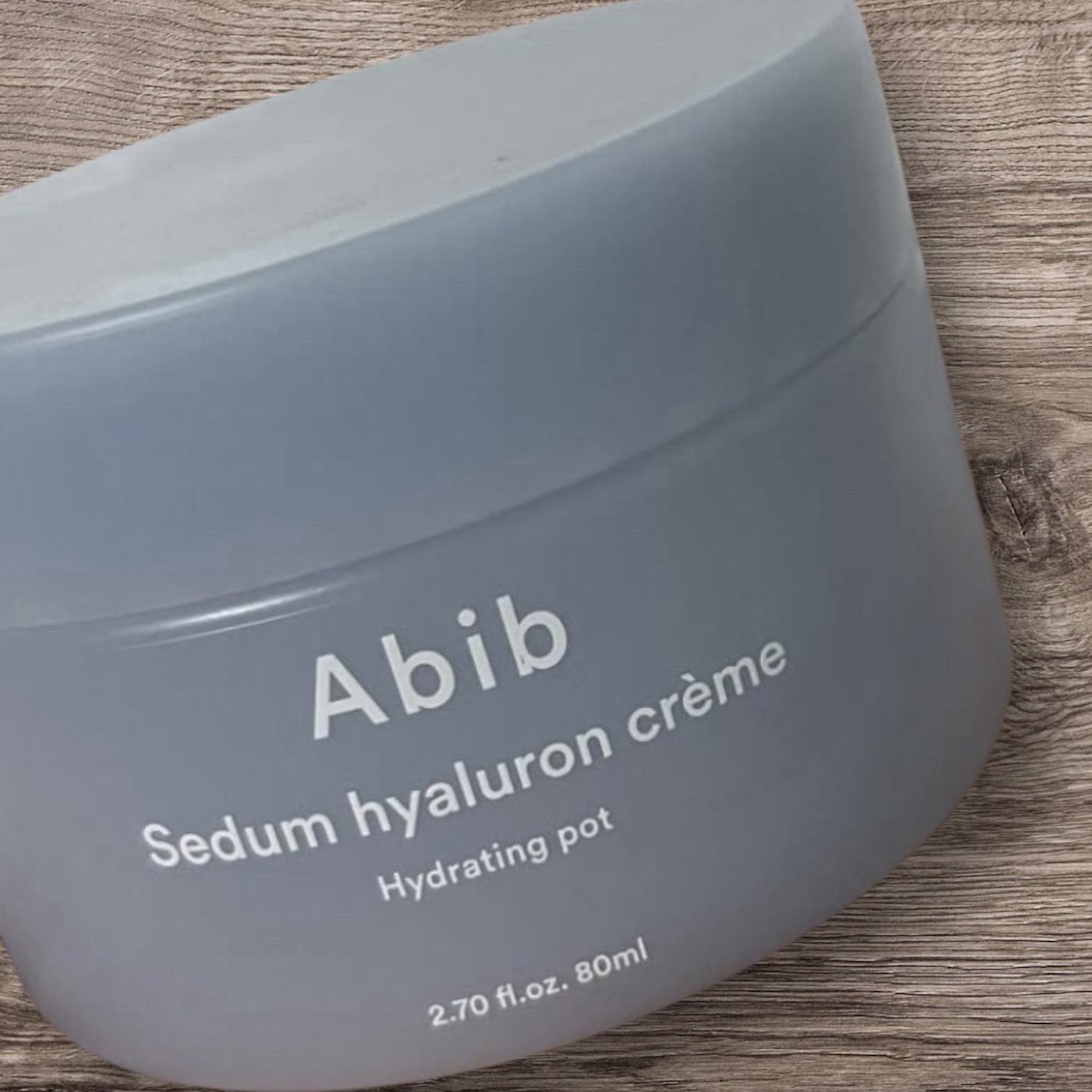 水分草ヒアルロンクリームハイドレーションクリーム/Abib /フェイスクリームを使ったクチコミ（1枚目）
