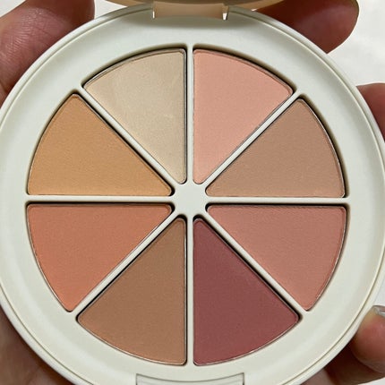 ミドルトーンアイシャドウコレクターパレット/Laka/アイシャドウパレットを使ったクチコミ(2枚目)