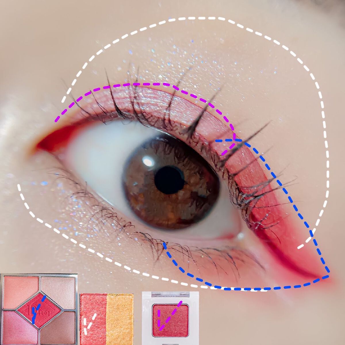 【旧】サンク クルール クチュール/Dior/アイシャドウパレットを使ったクチコミ（2枚目）