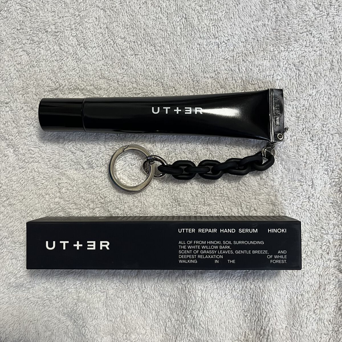 リペアー ハンドセラム (ヒノキ)/UTTER/ハンドクリームを使ったクチコミ（1枚目）