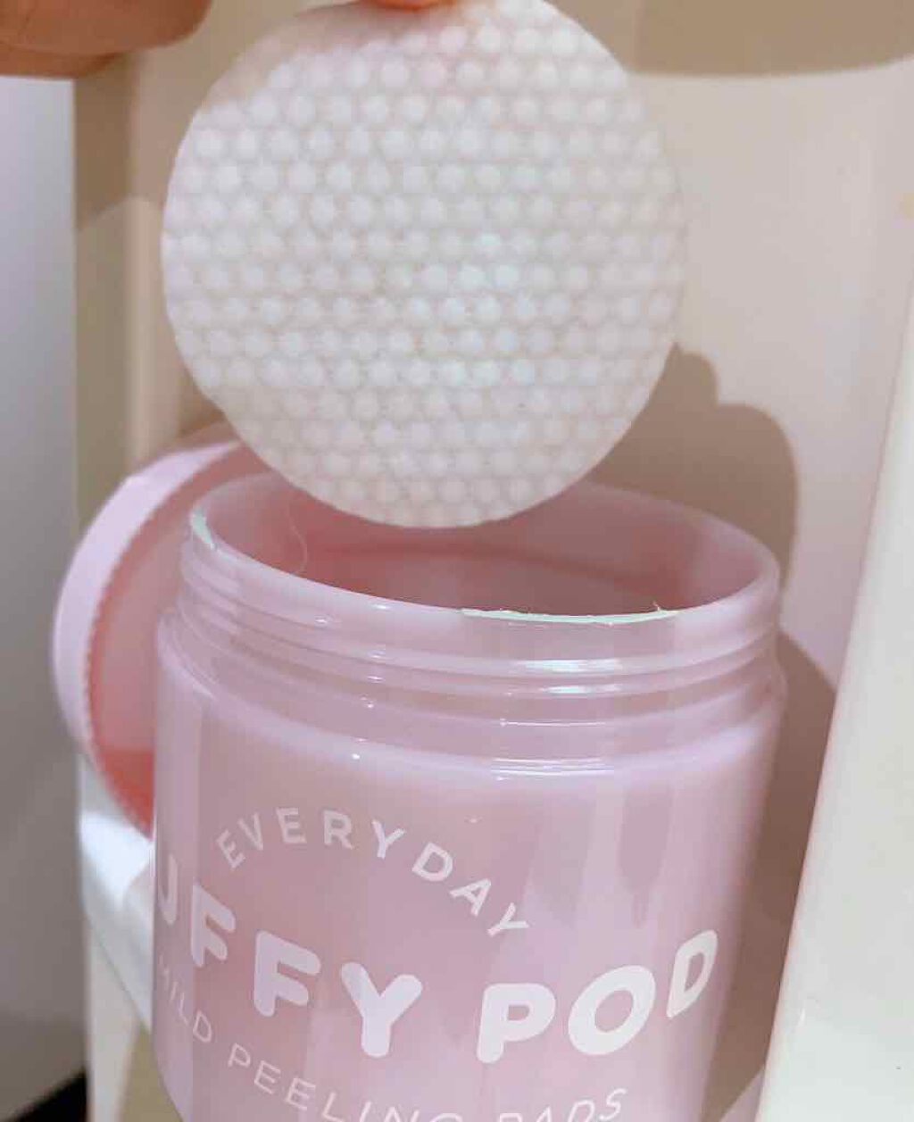 マイルドピーリングパッド/PUFFY POD/トナーパッドを使ったクチコミ（2枚目）