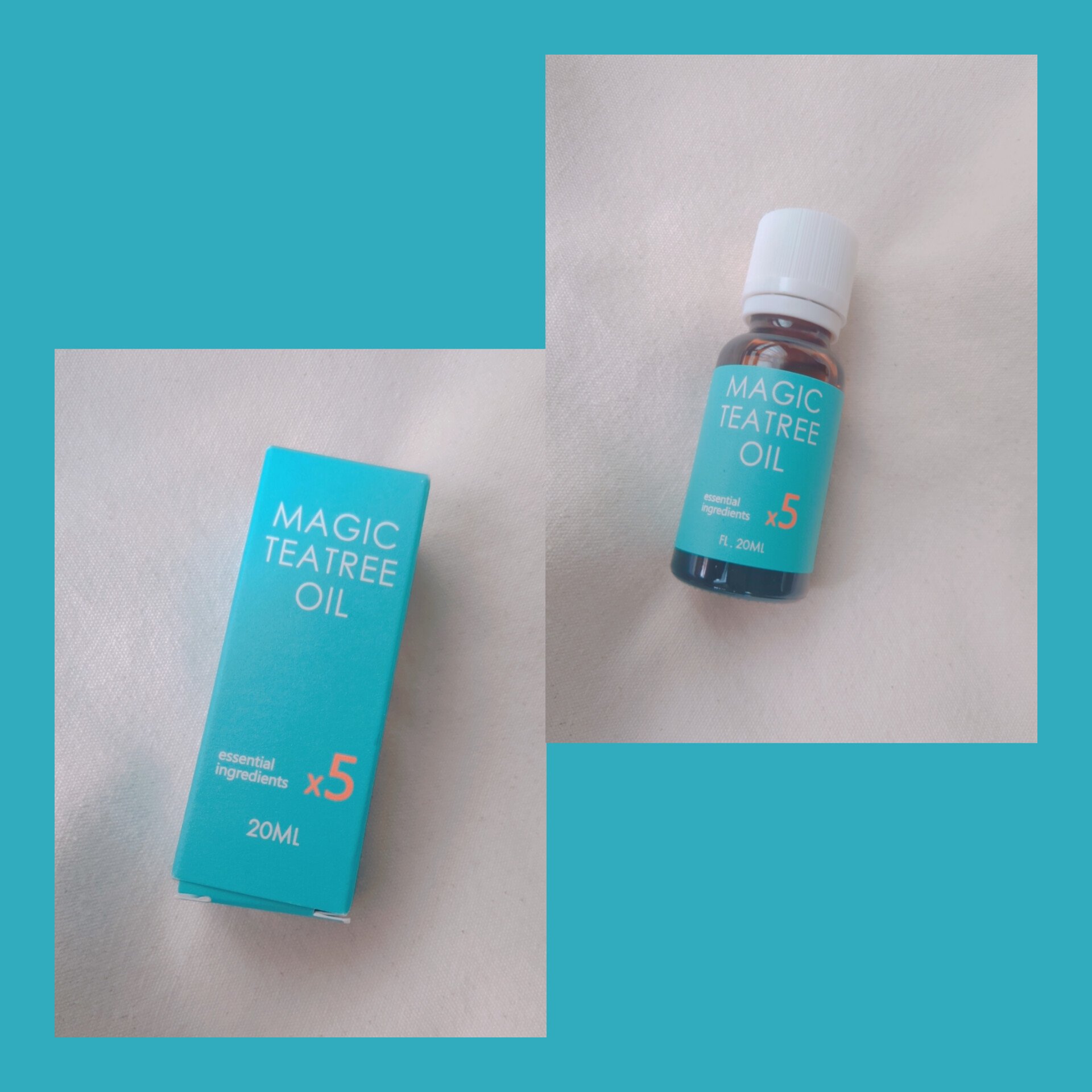 マジックティーツリーオイル/ブラン/フェイスオイルを使ったクチコミ（1枚目）