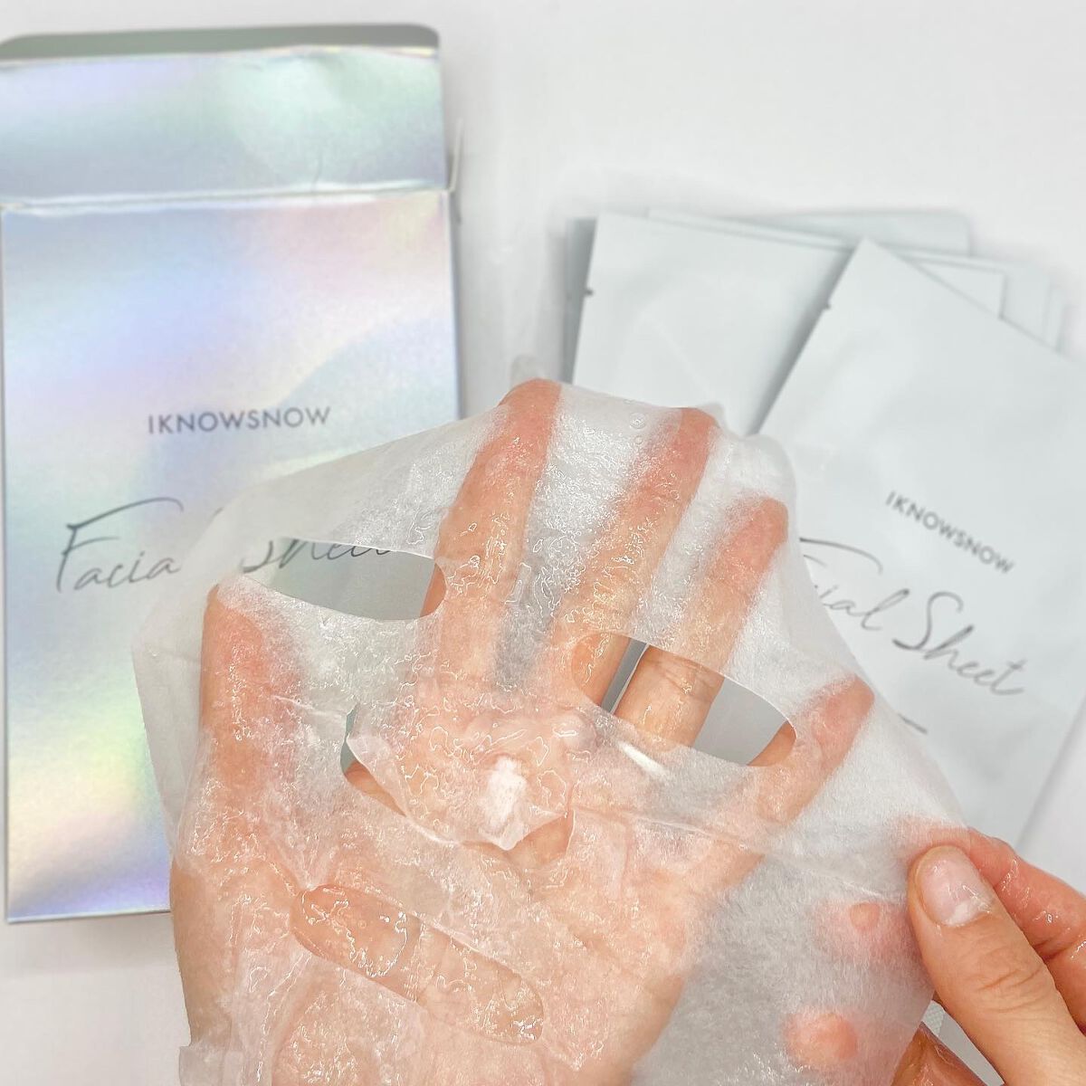 フェイシャルシート/IKNOWSNOW/シートマスク・パックを使ったクチコミ(4枚目)