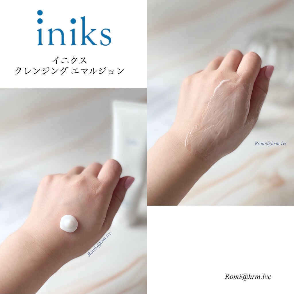 クレンジング エマルジョン/iniks/クレンジングクリームを使ったクチコミ(2枚目)