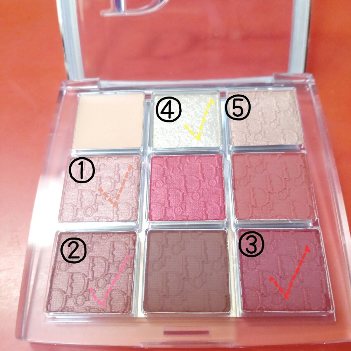 ディオール バックステージ アイ パレット/Dior/アイシャドウパレットを使ったクチコミ（2枚目）